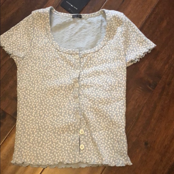Brandy Melville Tops - Brandy Melville Button Top